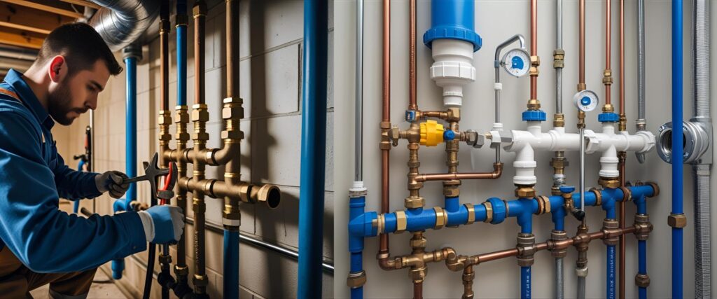 Commercial plumbing maintenance