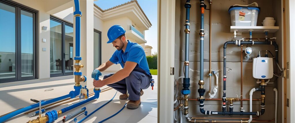 local residential plumbing service Dubai