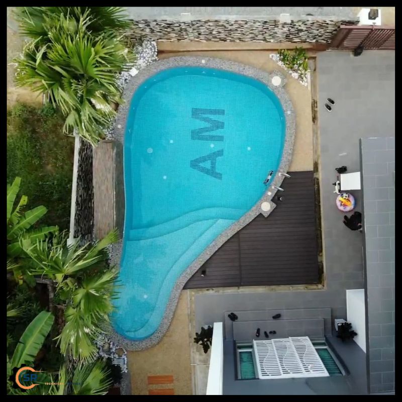 Plumbing and filtration installation for a residential pool