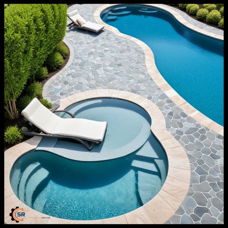 On-site inspection during pool construction